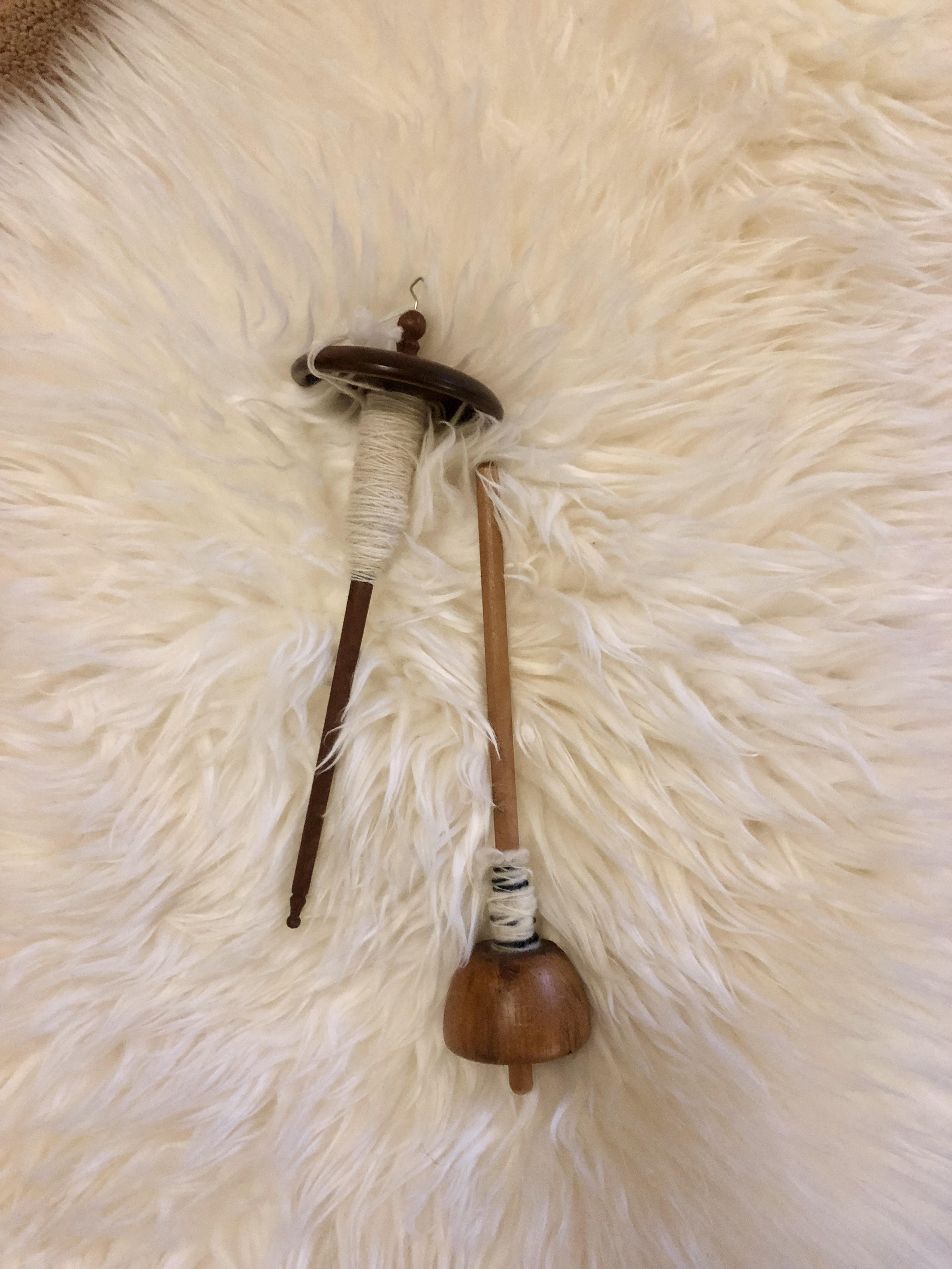 Beginning Drop-Spindle Spinning with Mackenzie Bytof (9/27/25 8:30 AM)