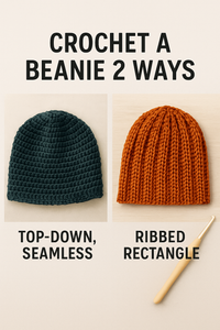 Crochet a Beanie 2 Ways with Zakirah Boyd (9/26/25 6:00 PM)