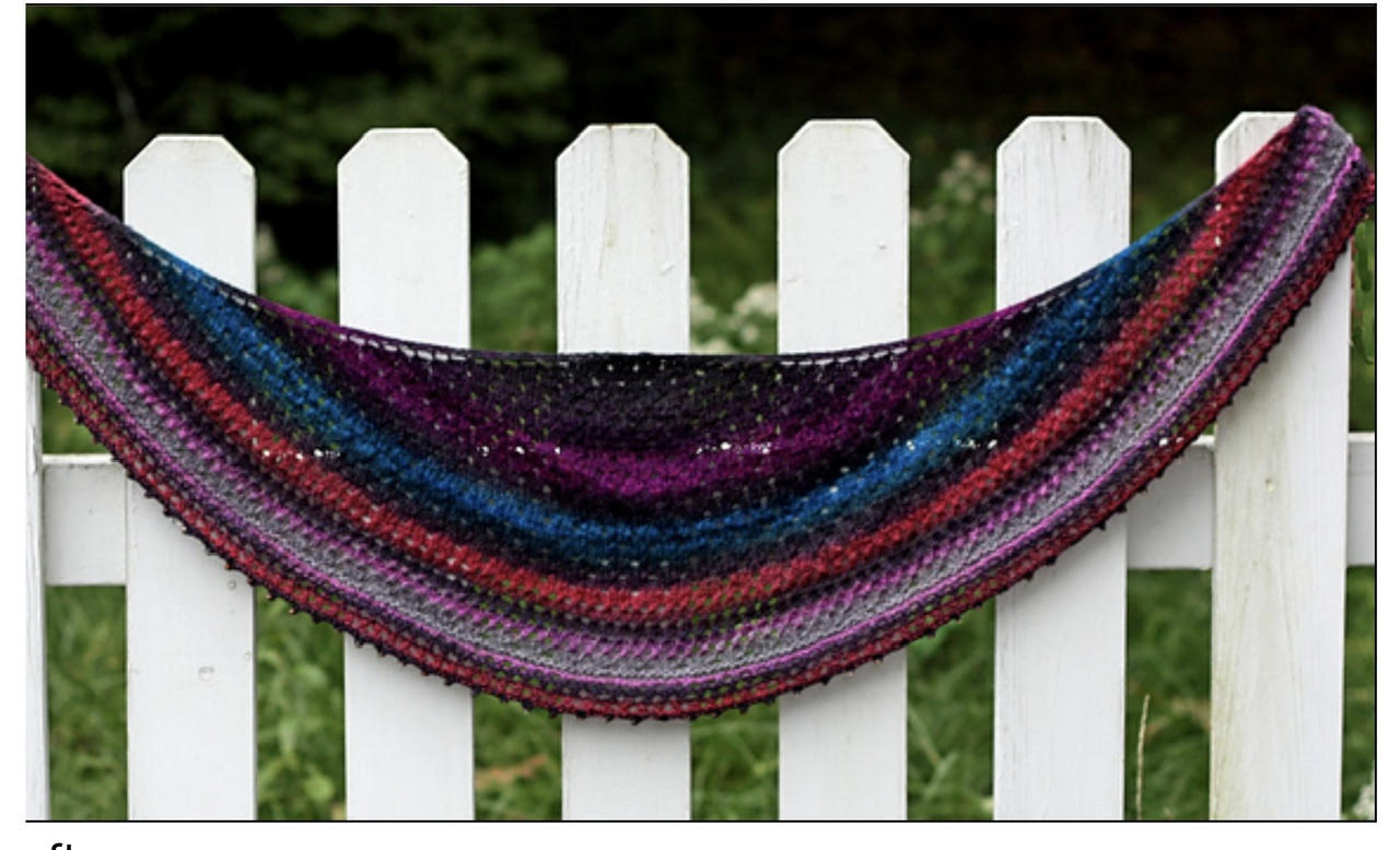 Lace Knitting Basics: Knitting the Pebble Beach Shawlette with Elizabeth Durand (9/27/25 1:30 PM)