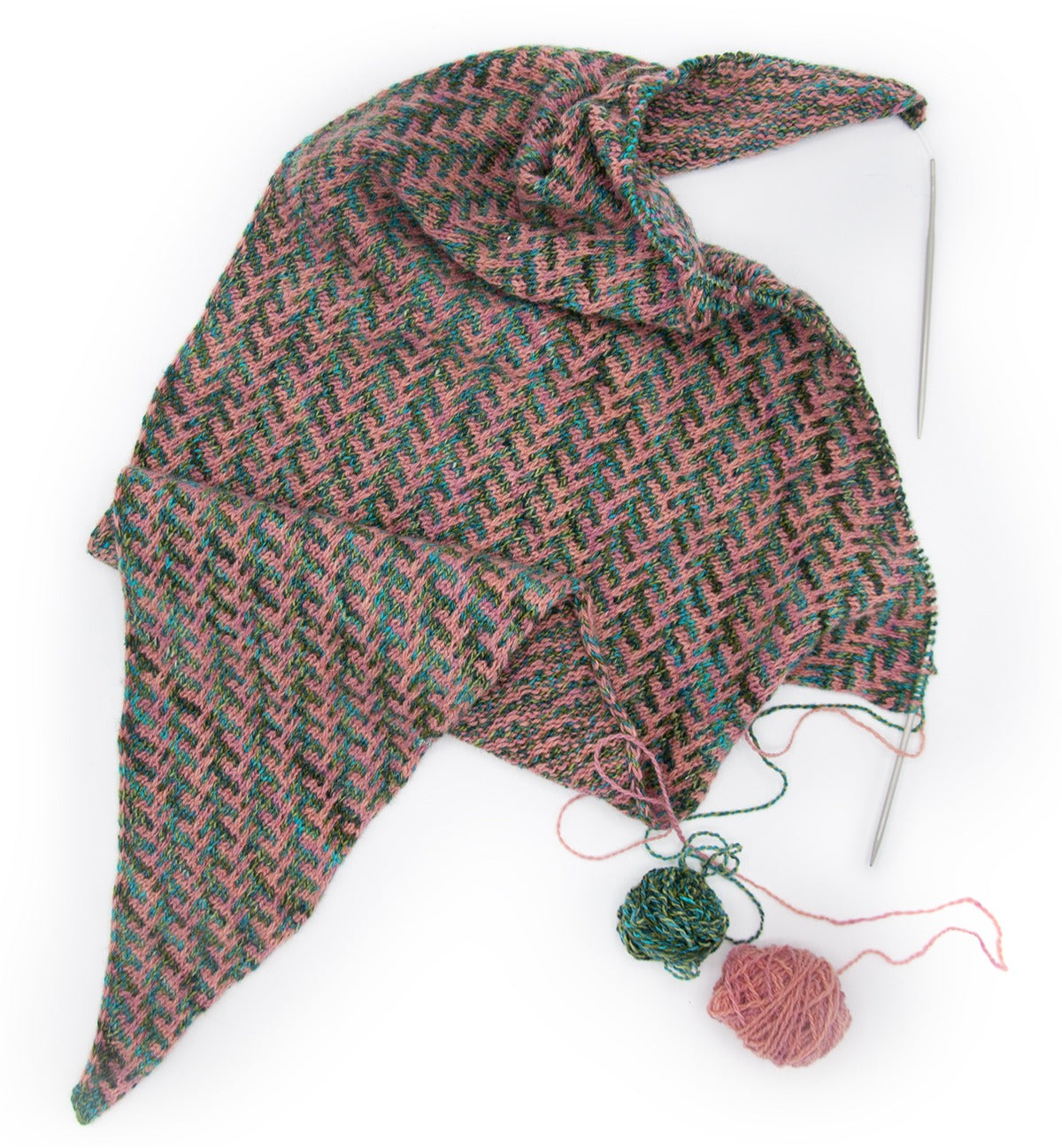 Mosaic Knitting: Pines and Needles with Ann Weaver (9/27/25 9:00 AM)